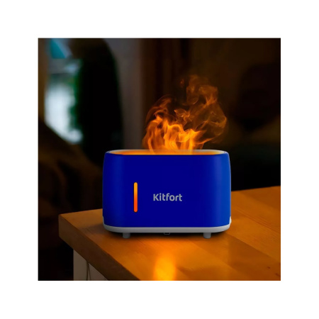 Увлажнитель-ароматизатор воздуха КТ-2887-3 бело-синий в интернет магазине Stels.kz