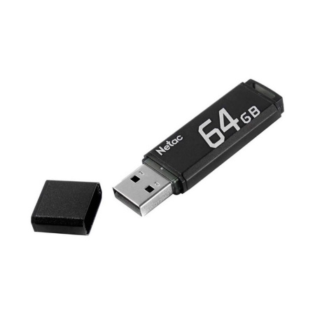 USB-накопитель Netac NT03U351N-064G-32BK 64GB