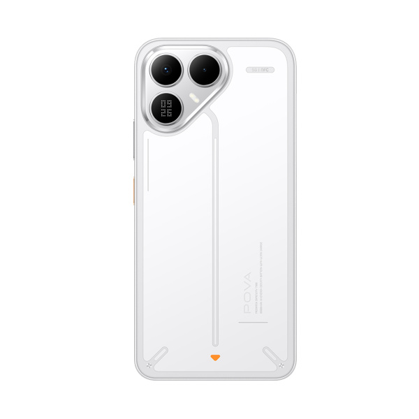 Мобильный телефон TECNO POVA 8 5G (LK6) 128+8 GB Arc White в интернет магазине Stels.kz