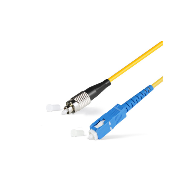 Патч Корд Оптоволоконный SС/UPC-FC/UPC SM 9/125 Simplex 3.0мм 1 м Патч Корд Оптоволоконный SС/UPC-FC/UPC SM 9/125 Simplex 3.0мм 1 м