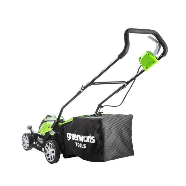 Газонокосилка аккумуляторная Greenworks 2501907UA 40V 35 см c 1хАКБ 2 Ач и ЗУ в интернет магазине Stels.kz