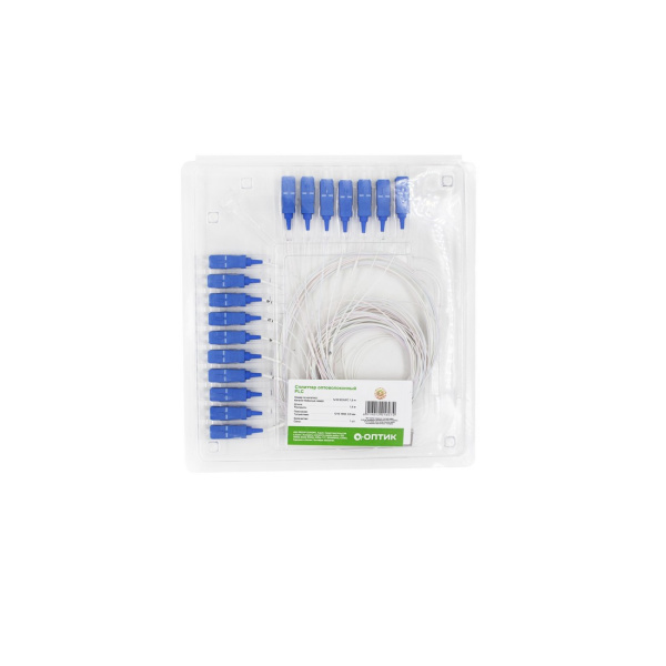 Сплиттер оптоволоконный PLC -1х16 SC/UPC SM в интернет магазине Stels.kz