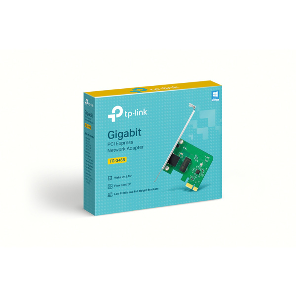 Купить не дорого Сетевая карта TP-Link TG-3468 PCIe в интернет магазине Stels.kz Сетевая карта TP-Link TG-3468 PCIe в интернет магазине Stels.kz
