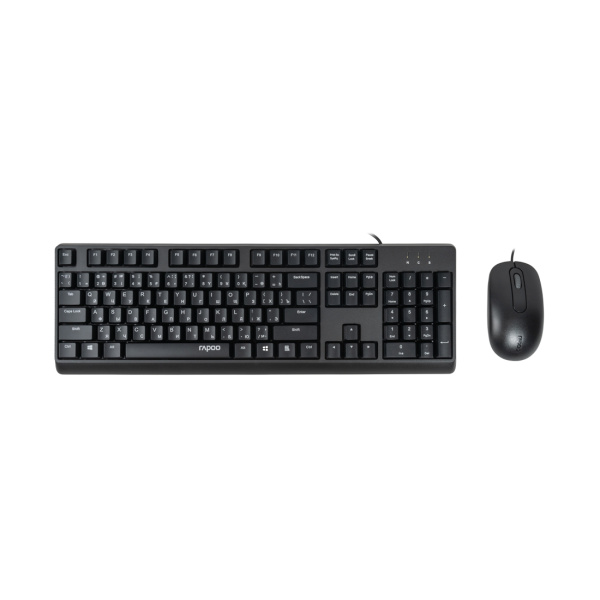 Купить не дорого Комплект Клавиатура + Мышь Rapoo X130PRO в интернет магазине Stels.kz Комплект Клавиатура + Мышь Rapoo X130PRO в интернет магазине Stels.kz
