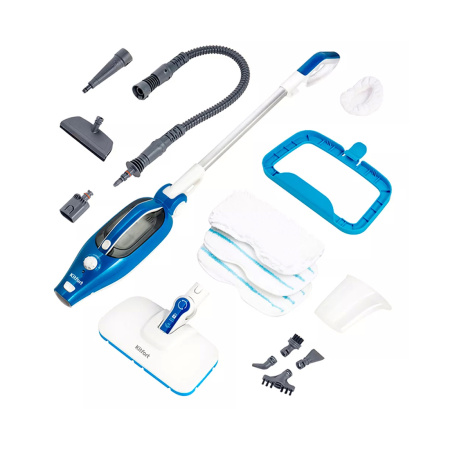 Паровая швабра Kitfort КТ-1005-1 голубая в интернет магазине Stels.kz