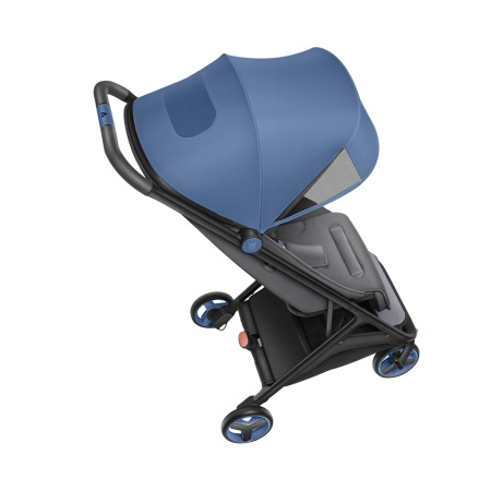 Детская коляска Qborn MITU Folding Baby Stroller Blue в интернет магазине Stels.kz