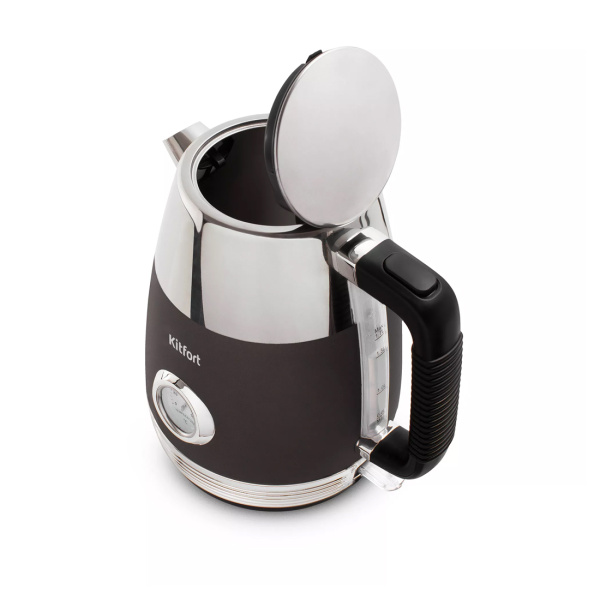 Купить не дорого Чайник электрический Kitfort KT-633-1 графит в интернет магазине Stels.kz Чайник электрический Kitfort KT-633-1 графит в интернет магазине Stels.kz