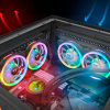 Кулер для компьютерного корпуса Thermaltake SWAFAN 14 RGB Radiator Fan TT Premium Edition (3-Fan Pac в интернет магазине Stels.kz