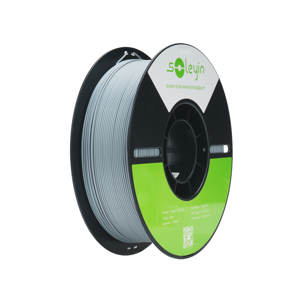 Филамент для 3D-печати Creality Soleyin Ultra PLA 3301010606 (серый) в интернет магазине Stels.kz