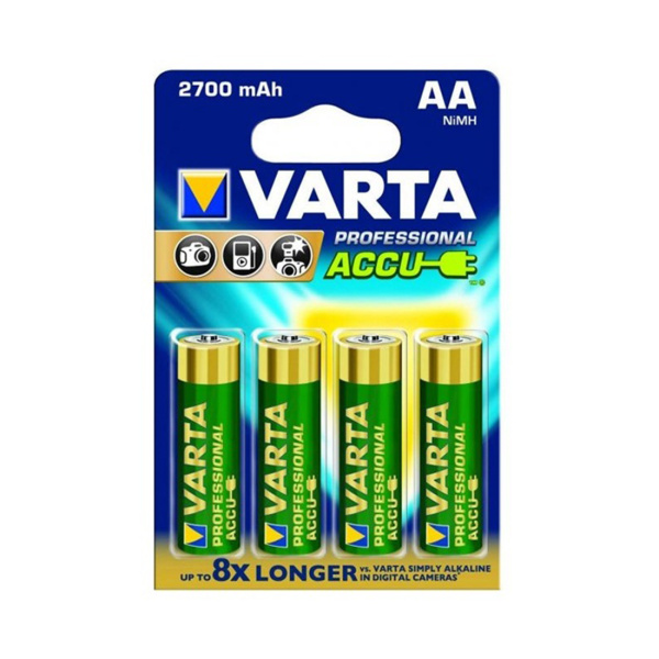 Аккумулятор VARTA R2U Mignon 1.2V - HR6/ AA 2700 мАч (4 шт)