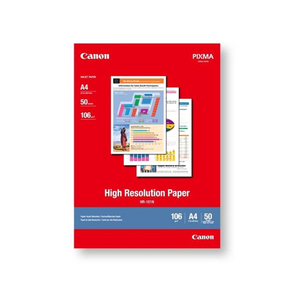 Фотобумага Canon HR-101N A4, 50 шт.