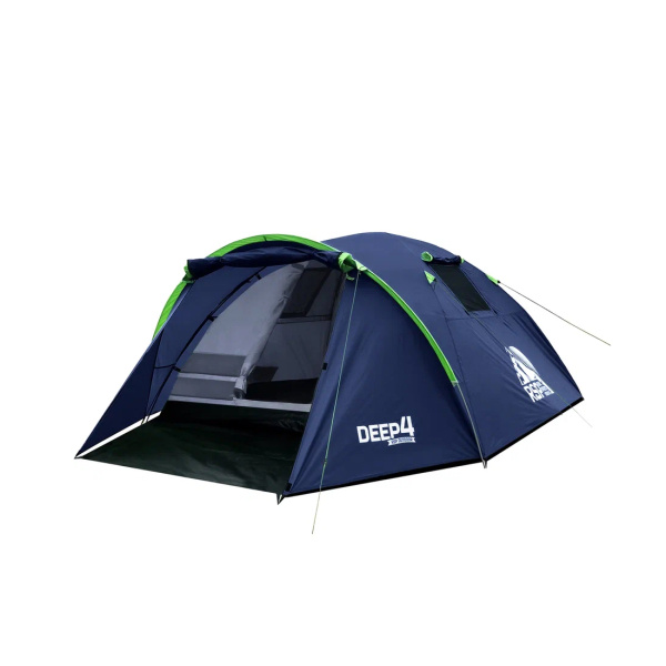 Палатка RSP Deep 4 для туризма и кемпинга синий в интернет магазине Stels.kz
