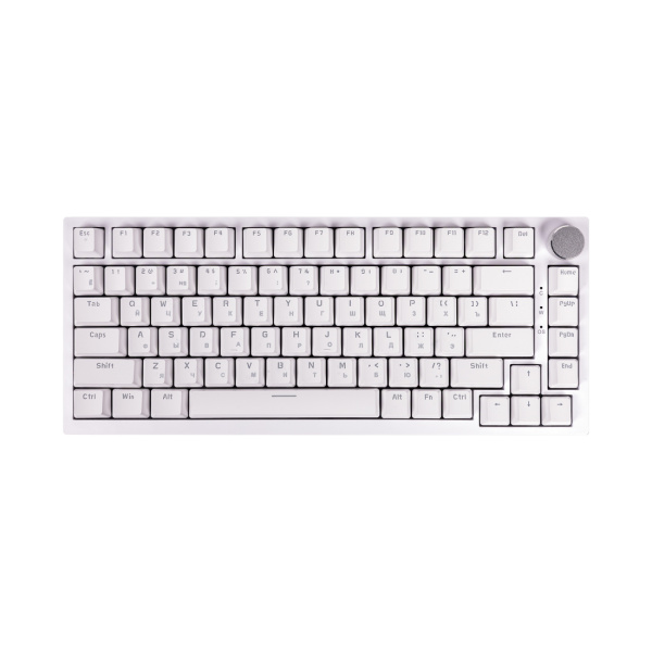 Клавиатура Ajazz AK820 Blue Switch White в интернет магазине Stels.kz