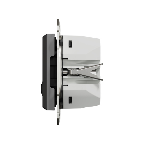 Розетка USB SE EPH2700471 Asfora A+С механизм антрацит в интернет магазине Stels.kz