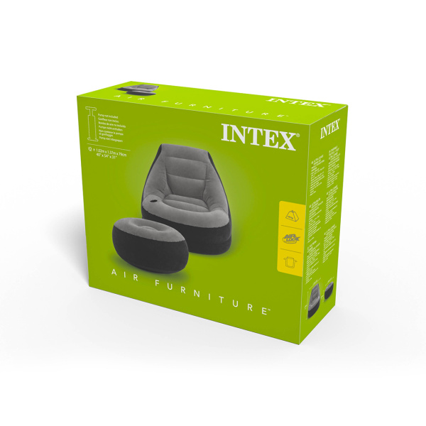 Кресло надувное Intex 68564NP в интернет магазине Stels.kz