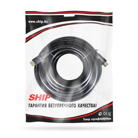 Интерфейсный кабель HDMI-HDMI SHIP SH6031-15P 30В Пол. пакет в интернет магазине Stels.kz