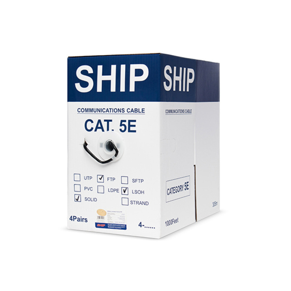 Купить не дорого Кабель сетевой SHIP D176-P Cat.6 FTP 30В LSZH в интернет магазине Stels.kz Кабель сетевой SHIP D176-P Cat.6 FTP 30В LSZH в интернет магазине Stels.kz