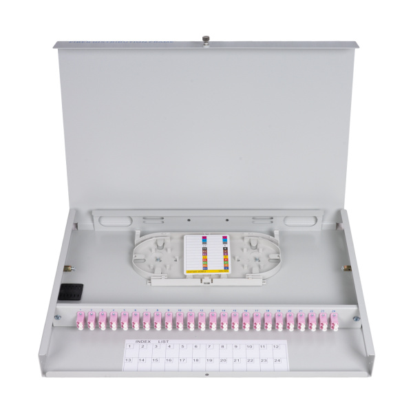 Оптический кросс А-Оптик АО-2403 укомплектованный LC/UPC Duplex MM OM4