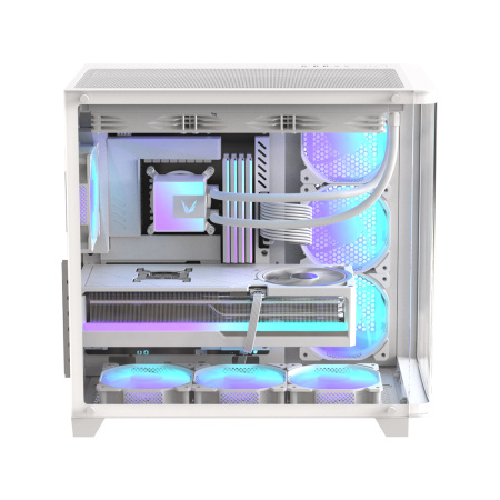 Компьютерный корпус Formula V Crystal U2 Floe White без Б/П в интернет магазине Stels.kz