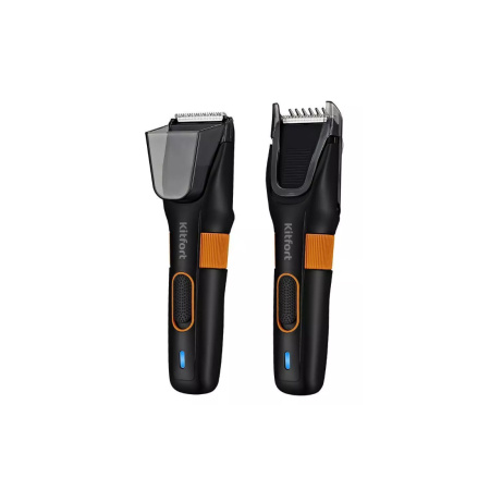 Машинка для стрижки Kitfort КТ-3130-2 черно-оранжевая в интернет магазине Stels.kz
