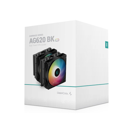 Кулер для процессора Deepcool AG620 DIGITAL BK ARGB в интернет магазине Stels.kz