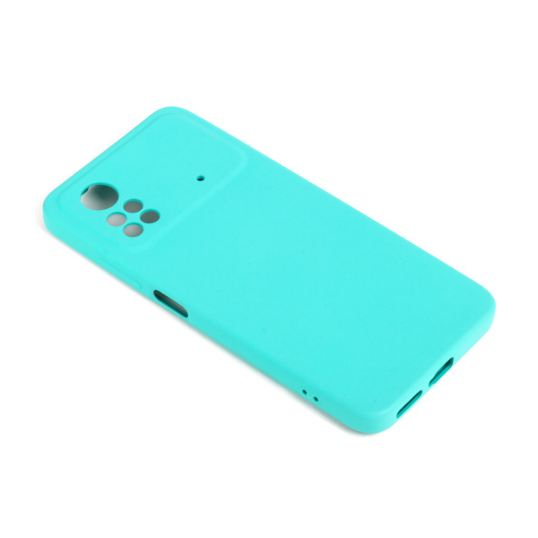 Чехол для телефона XG XG-HS127 для POCO X4 Pro Силиконовый Лазурный в интернет магазине Stels.kz
