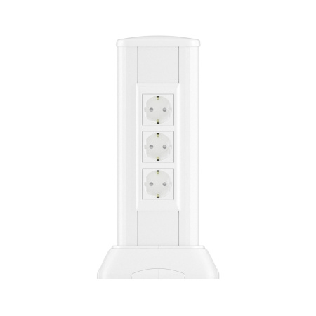 Миниколонна алюминиевая 0.35м цвет белый DKC 19532 Алюминий в интернет магазине Stels.kz