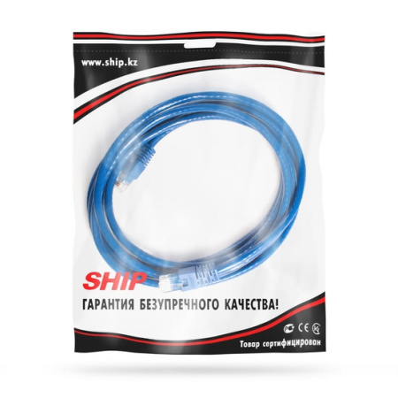 Патч Корд SHIP Cat.6 UTP LSZH RJ-45 3 м S6025BL0300-P в интернет магазине Stels.kz