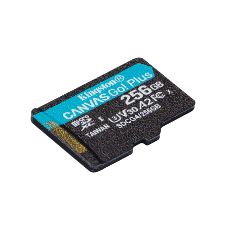 Карта памяти Kingston SDCG4/256GBSP Canvas Go Plus A2 U3 V30 256GB в интернет магазине Stels.kz
