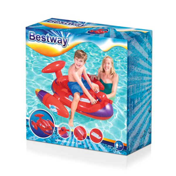 Надувная игрушка Bestway 41100 в форме космолёта для плавания