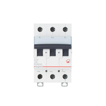 Автоматический выключатель Legrand 404054 3П С 10A TX3 6000 6kA в интернет магазине Stels.kz