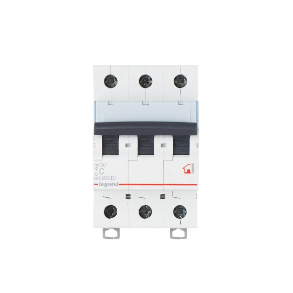 Автоматический выключатель Legrand 404054 3П С 10A TX3 6000 6kA в интернет магазине Stels.kz