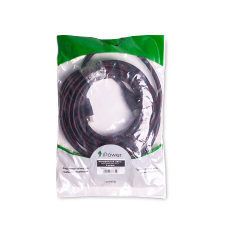 Интерфейсный кабель iPower HDMI-HDMI ver.1.4 5 м. 5 в. в интернет магазине Stels.kz