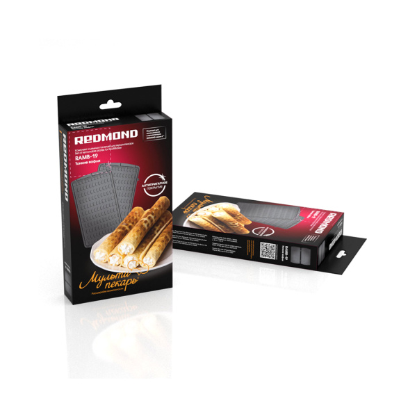 Купить не дорого Панель для мультипекаря Redmond RAMB-19 Тонкие вафли в интернет магазине Stels.kz Панель для мультипекаря Redmond RAMB-19 Тонкие вафли в интернет магазине Stels.kz
