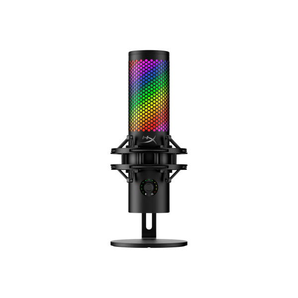 Купить не дорого Микрофон HyperX QuadCast 2 S (Black) 9A273AA в интернет магазине Stels.kz Микрофон HyperX QuadCast 2 S (Black) 9A273AA в интернет магазине Stels.kz