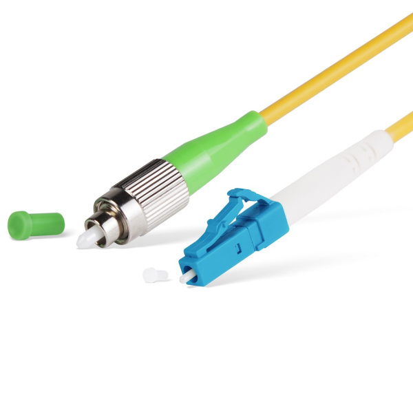 Патч Корд Оптоволоконный FC/APC-LC/UPC SM 9/125 Simplex 3.0мм 1 м Патч Корд Оптоволоконный FC/APC-LC/UPC SM 9/125 Simplex 3.0мм 1 м