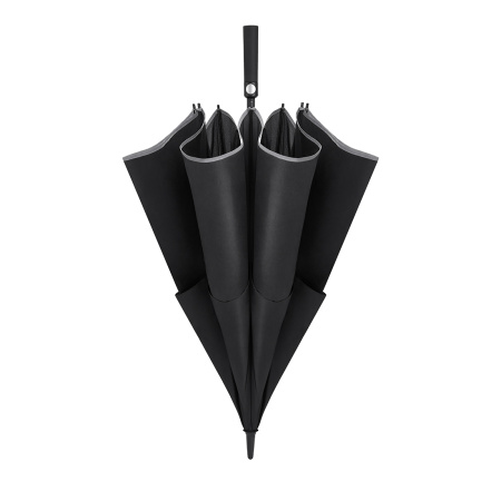 Зонт NINETYGO Doubl-layer Windproof Golf Automatic Umbrella Black в интернет магазине Stels.kz