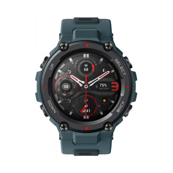 Купить не дорого Смарт часы Amazfit T-Rex Pro A2013 Steel Blue в интернет магазине Stels.kz Смарт часы Amazfit T-Rex Pro A2013 Steel Blue в интернет магазине Stels.kz