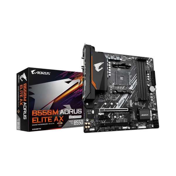 Материнская плата Gigabyte B550M AORUS ELITE AX