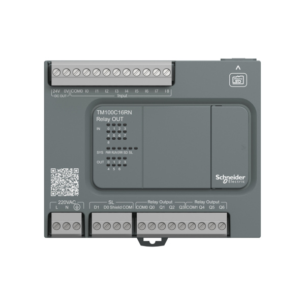 ПЛК M100 SE TM100C16RN 9I/7O релейные выходы в интернет магазине Stels.kz