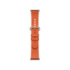 Кожаный сменный браслет Xiaomi Leather Quick Release Strap Coral orange