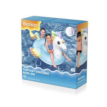 Надувная игрушка Bestway 41114 в форме единорога для плавания в интернет магазине Stels.kz