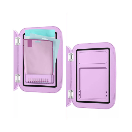 Холодильник для косметики Kitfort КТ-3163-3 лавандовый в интернет магазине Stels.kz