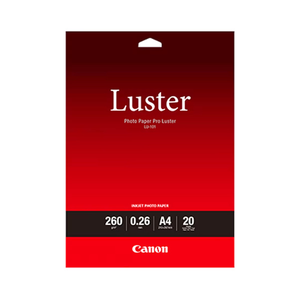 Глянцевая фотобумага Canon LU-101 A4 20 шт.