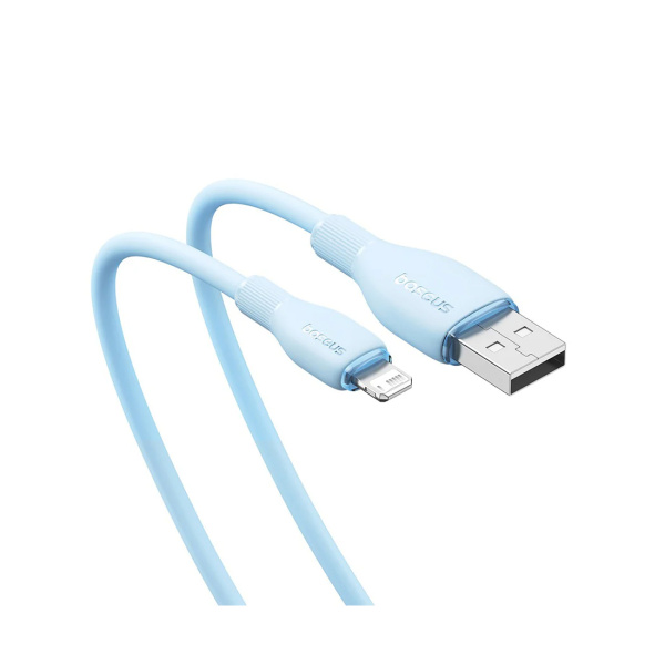 Интерфейсный кабель Baseus Pudding USB to iP 2.4A 1.2m Blue(P10355700311-B1) в интернет магазине Stels.kz