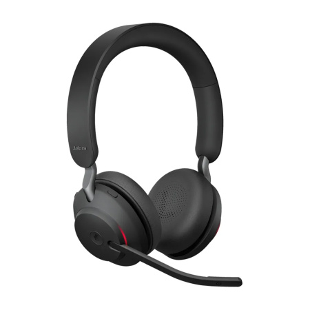 Гарнитура Jabra Evolve2 65 Link380c MS Stereo Stand Black в интернет магазине Stels.kz