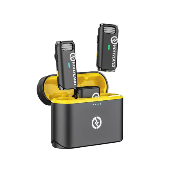 Петличный микрофон Hollyland Lark C1 DUO USB-C Черный Петличный микрофон Hollyland Lark C1 DUO USB-C Черный
