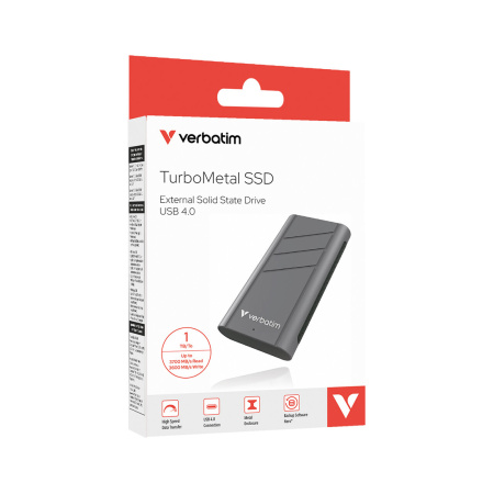 Внешний SSD диск Verbatim TurboMetal 32021 1TB в интернет магазине Stels.kz