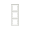 Рамка вертикальная SE EPH5815321 Asfora EM 3 постовая белый в интернет магазине Stels.kz