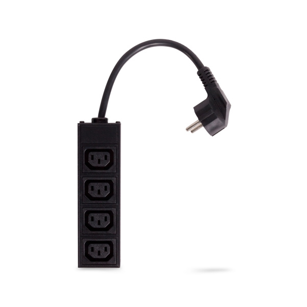 Переходник SVC Schuko на 4хС13 в интернет магазине Stels.kz